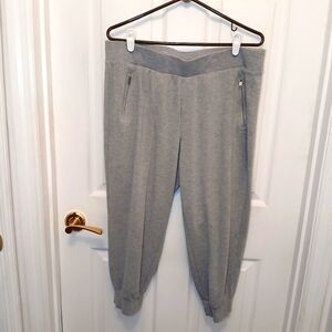 EUC Torrid 3/4 Joggers Women's Size 1 (1X) Heather Grey